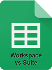 Google WorkSpace vs Google Suite